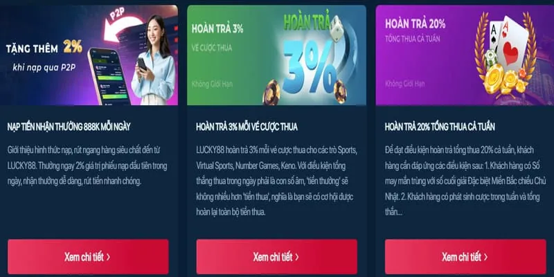 Banner quảng cáo các chương trình khuyến mãi hấp dẫn dành cho người dùng mới của tai app xin88